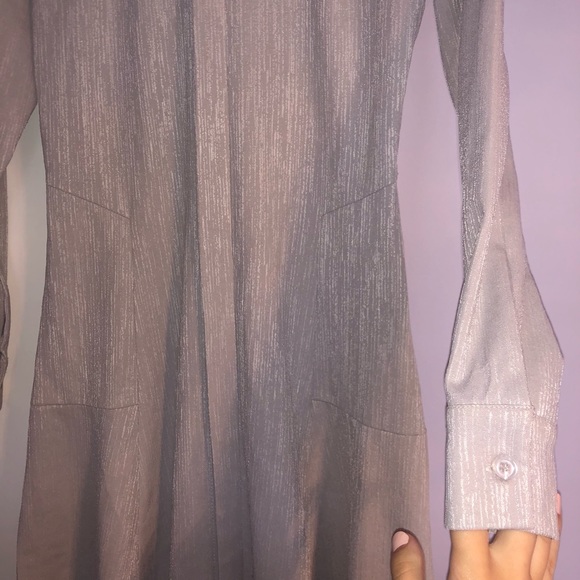 Front Row Couture Silver/Grey knee length dress worn once - Picture 3 of 4